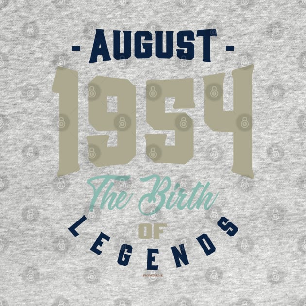 August 1954 The Birth Of Legends by C_ceconello